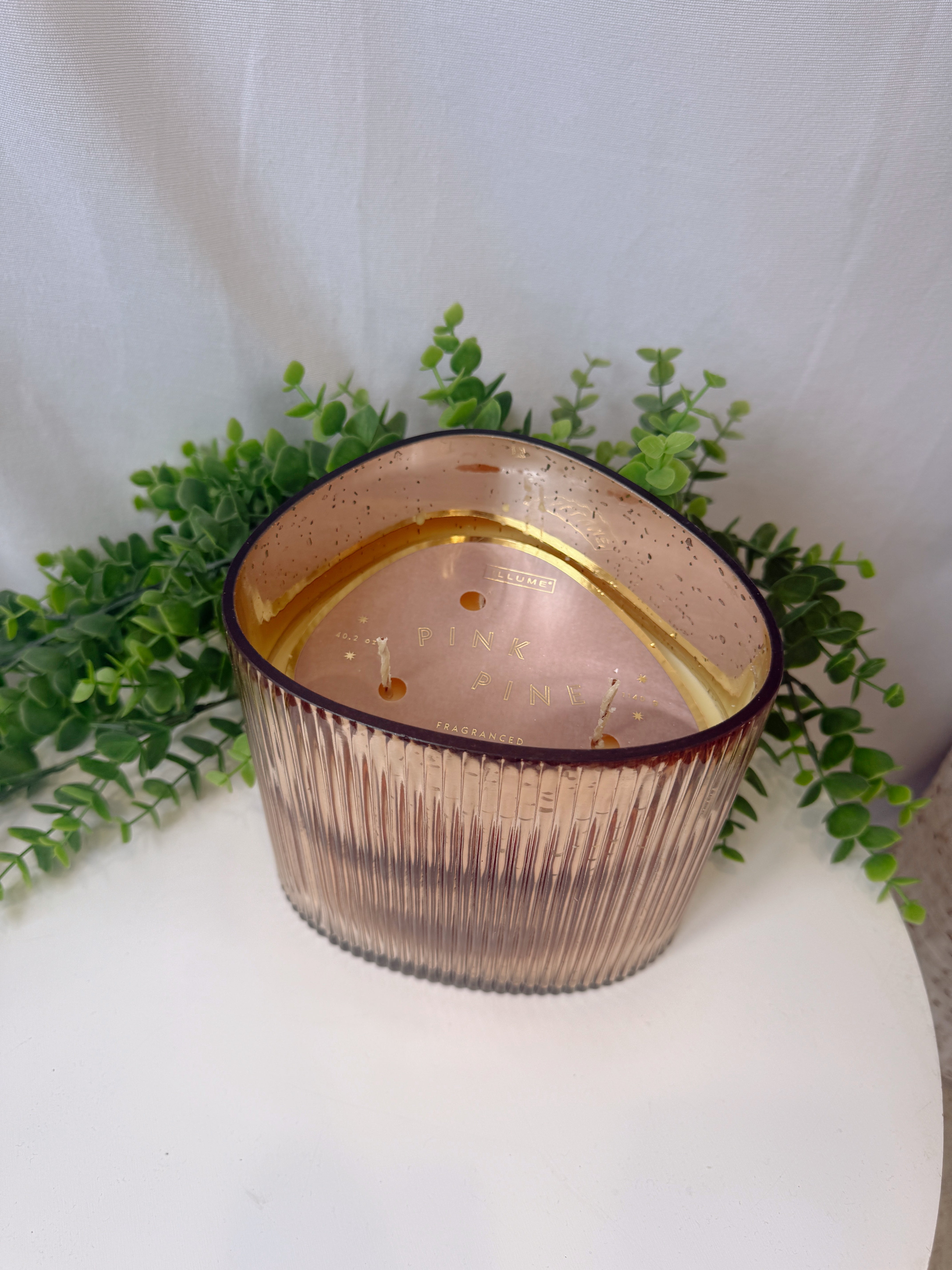 Illume Pink Pine Glitz Candle-Candles-Illume-The Silo Boutique, Women's Fashion Boutique Located in Warren and Grand Forks North Dakota