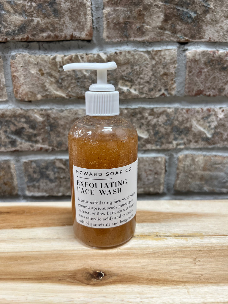 Howard Soap Exfoliating Face Wash-Face Wash-howard soap co-The Silo Boutique, Women's Fashion Boutique Located in Warren and Grand Forks North Dakota