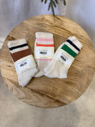 Very J Striped Socks-Socks-very j-The Silo Boutique, Women's Fashion Boutique Located in Warren and Grand Forks North Dakota