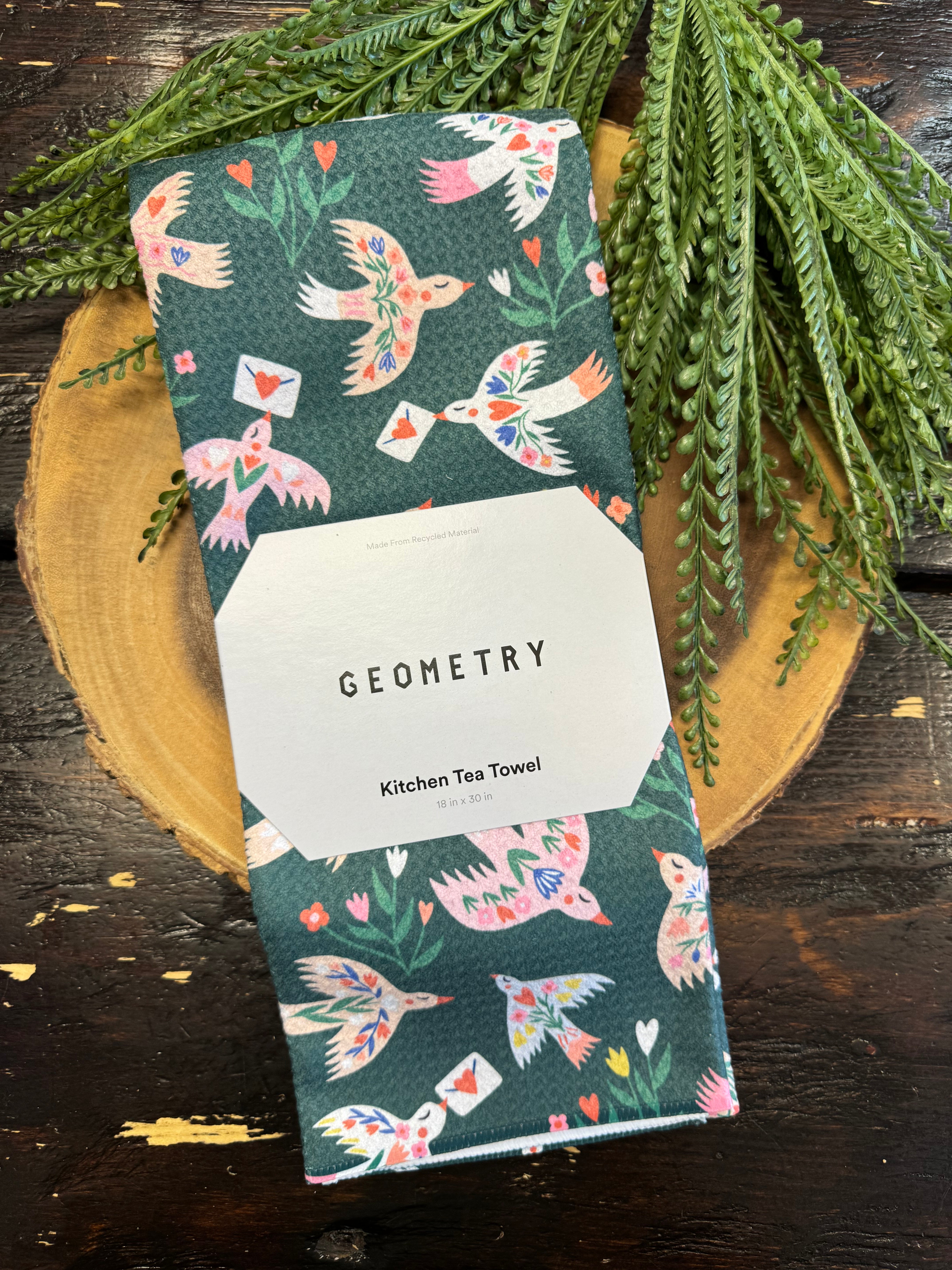 Geometry Tea Towel-dish cloth-geometry-The Silo Boutique, Women's Fashion Boutique Located in Warren and Grand Forks North Dakota