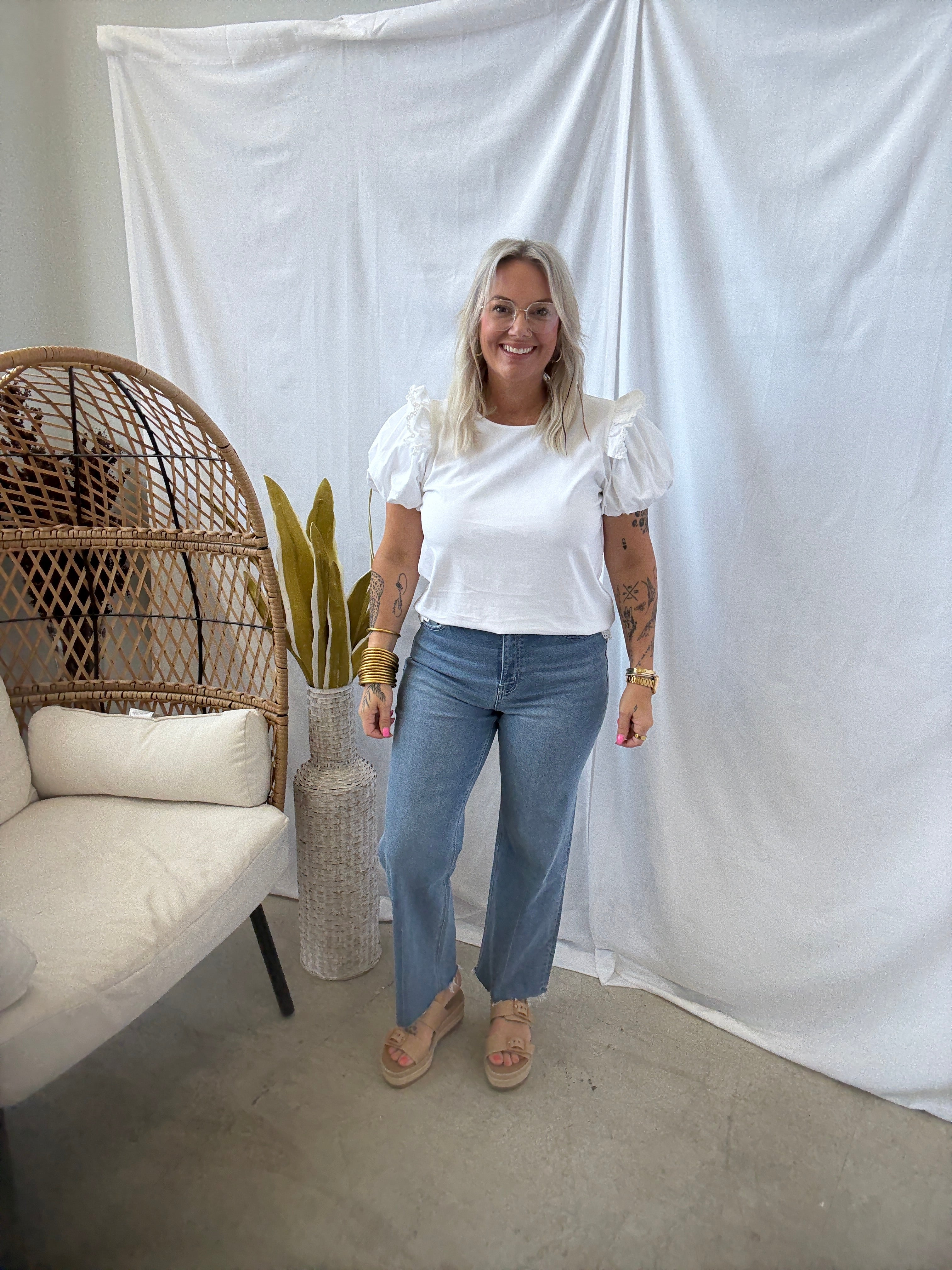 Lovervet Sharpest Slim Straight Jeans-Jeans-lovervet-The Silo Boutique, Women's Fashion Boutique Located in Warren and Grand Forks North Dakota