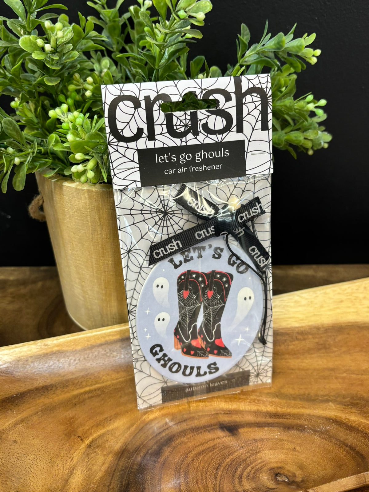 Crush Let's Go Ghouls Car Air Freshener-Air Freshner-dm-The Silo Boutique, Women's Fashion Boutique Located in Warren and Grand Forks North Dakota