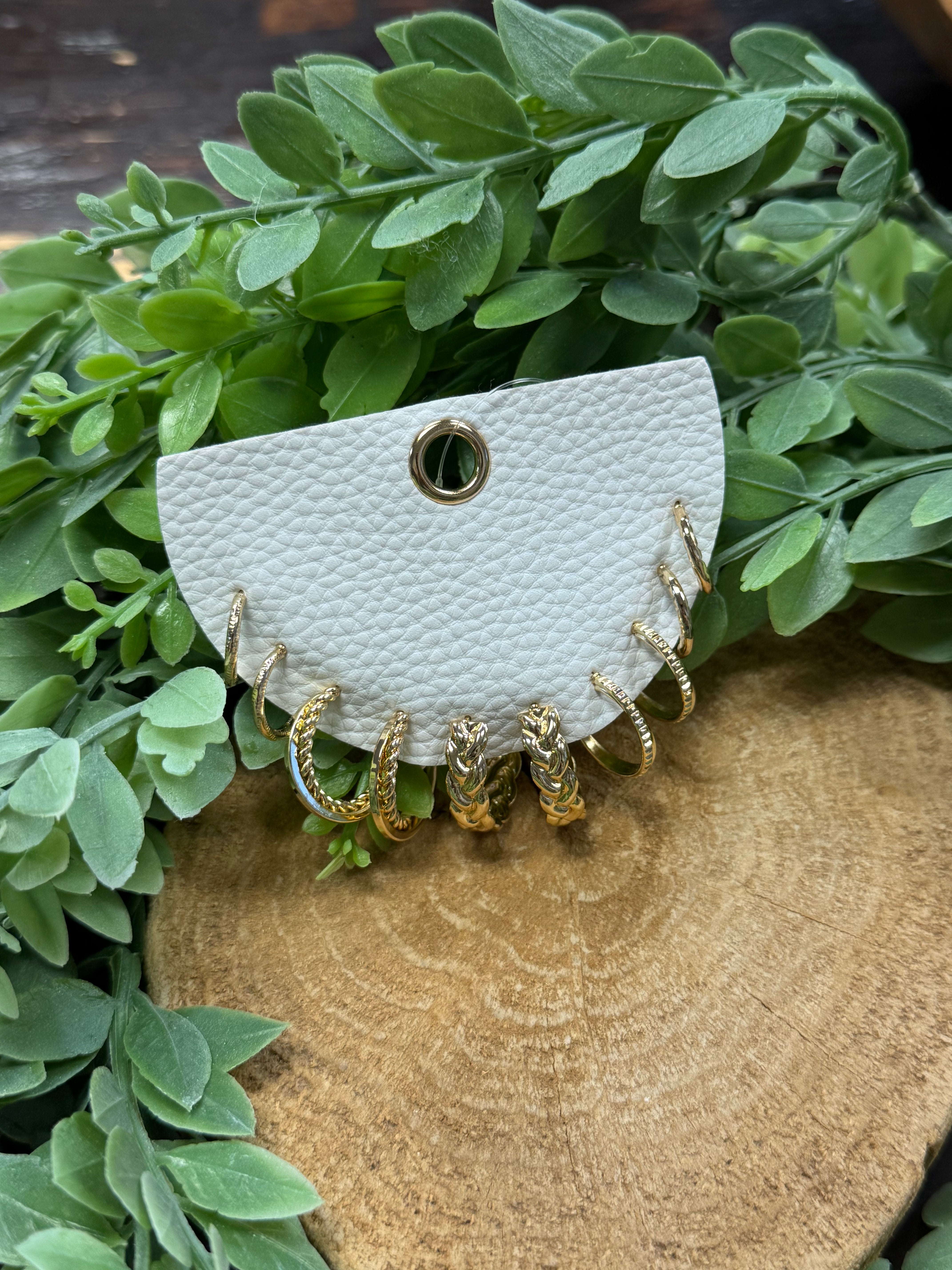 Rope Earrings Set-Earrings-fame-The Silo Boutique, Women's Fashion Boutique Located in Warren and Grand Forks North Dakota