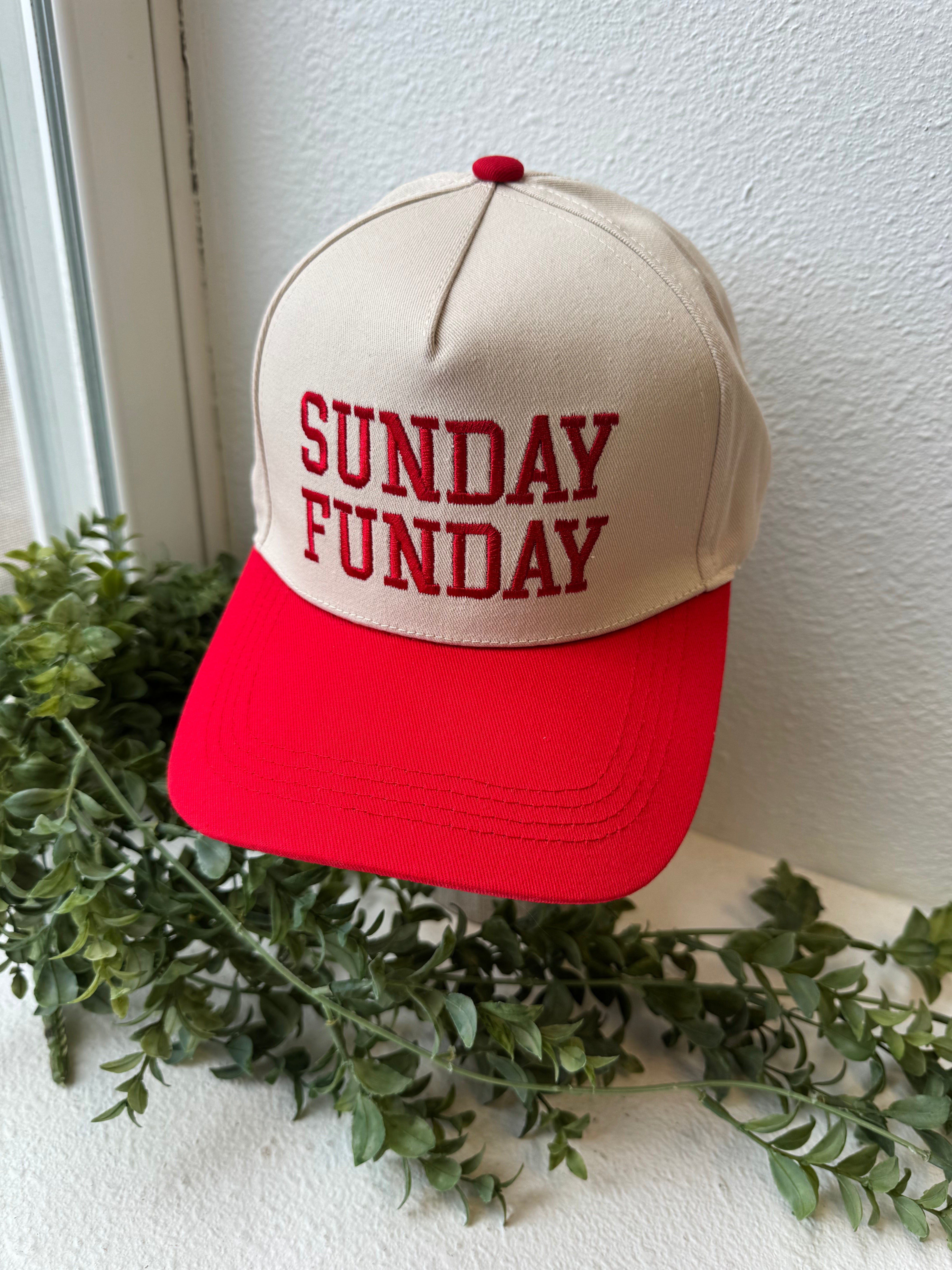 Zen Sunday Funday Hat-Red-Hats-Zenana-The Silo Boutique, Women's Fashion Boutique Located in Warren and Grand Forks North Dakota