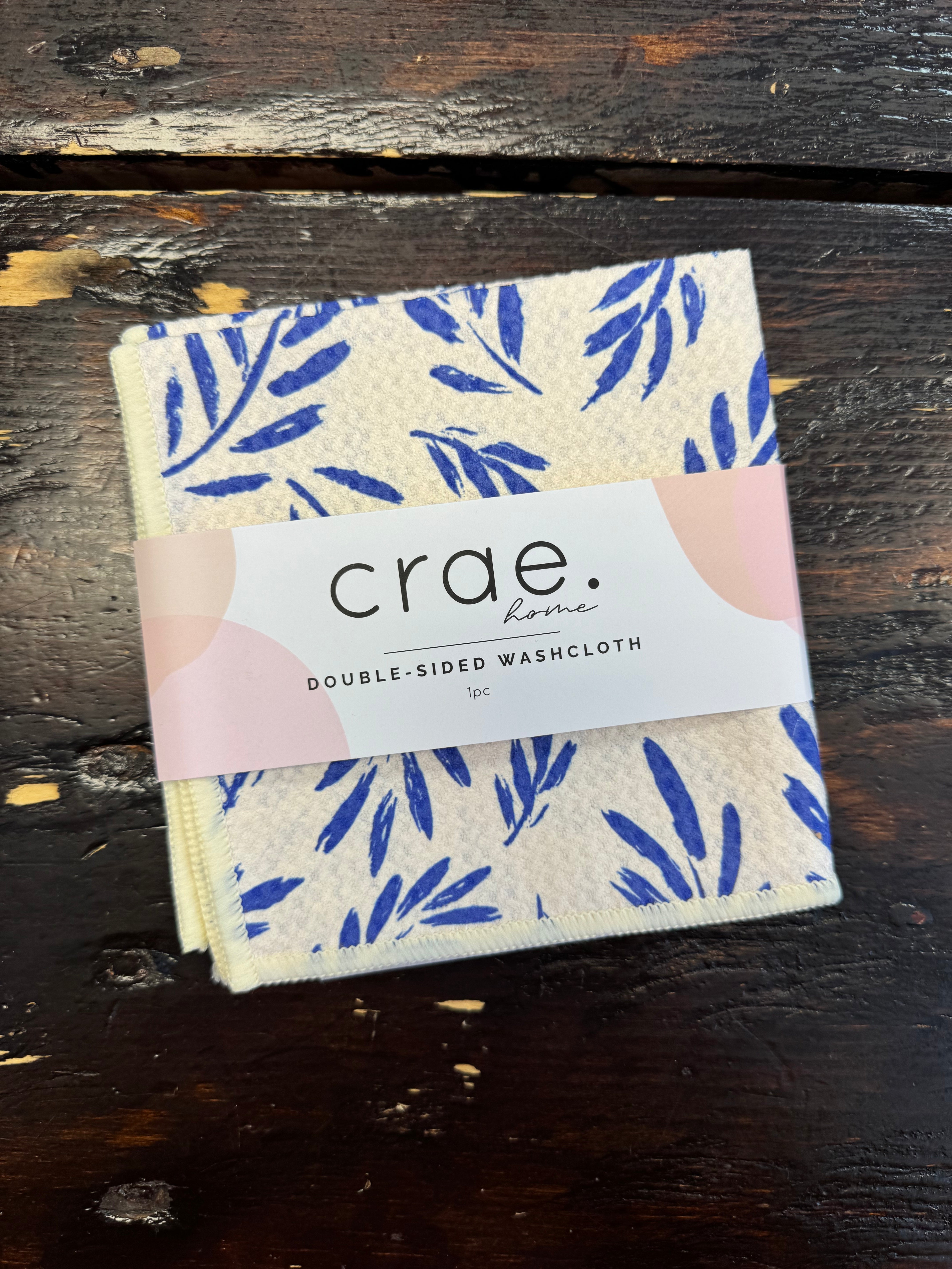 Crae Wisteria Washcloth-Tea Towels-crae-The Silo Boutique, Women's Fashion Boutique Located in Warren and Grand Forks North Dakota