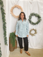Risen Western Yoke Denim Top-Coats & Jackets-risen-The Silo Boutique, Women's Fashion Boutique Located in Warren and Grand Forks North Dakota