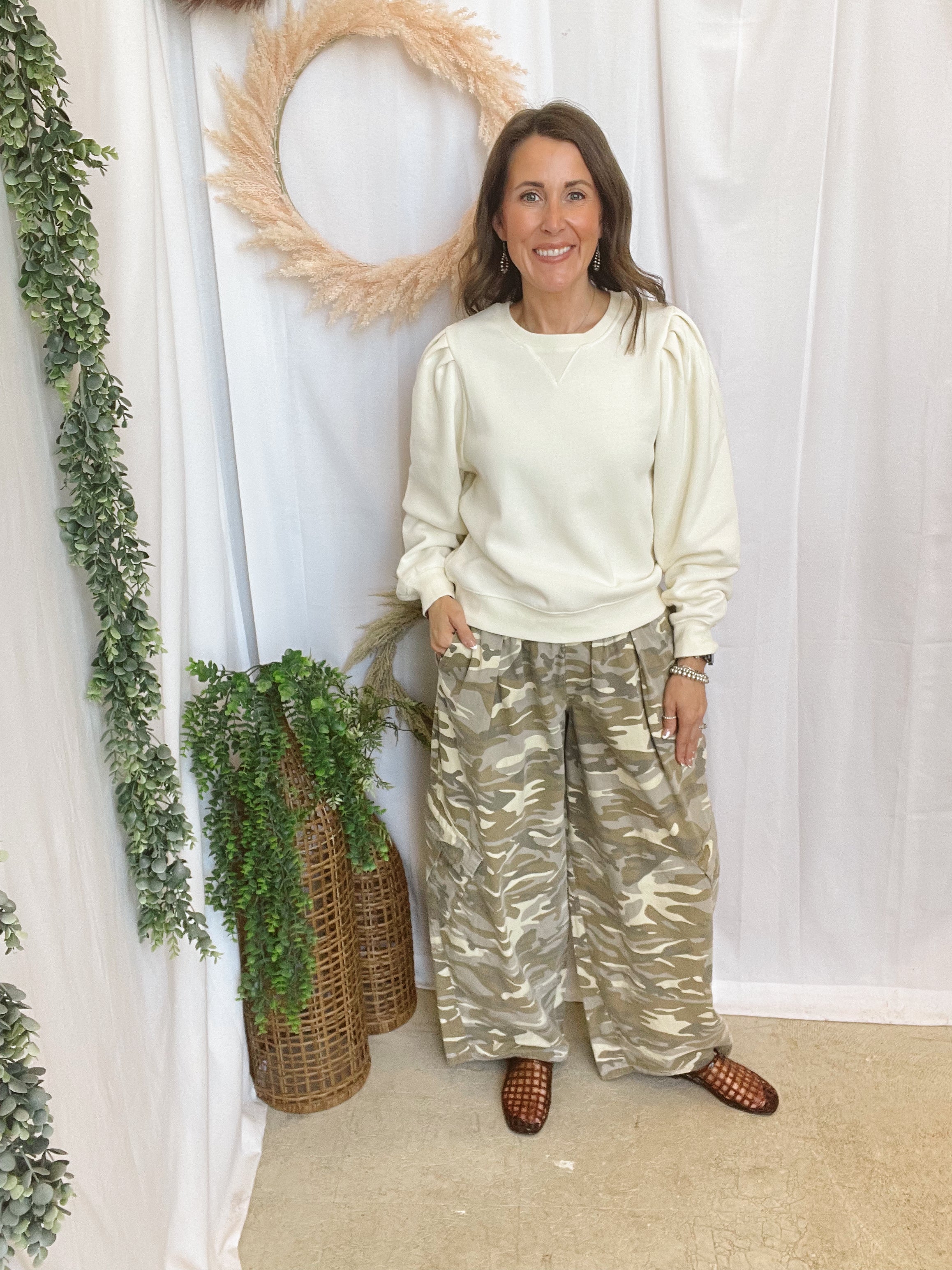 Kelly Camo Pants-Pants-hyfve-The Silo Boutique, Women's Fashion Boutique Located in Warren and Grand Forks North Dakota