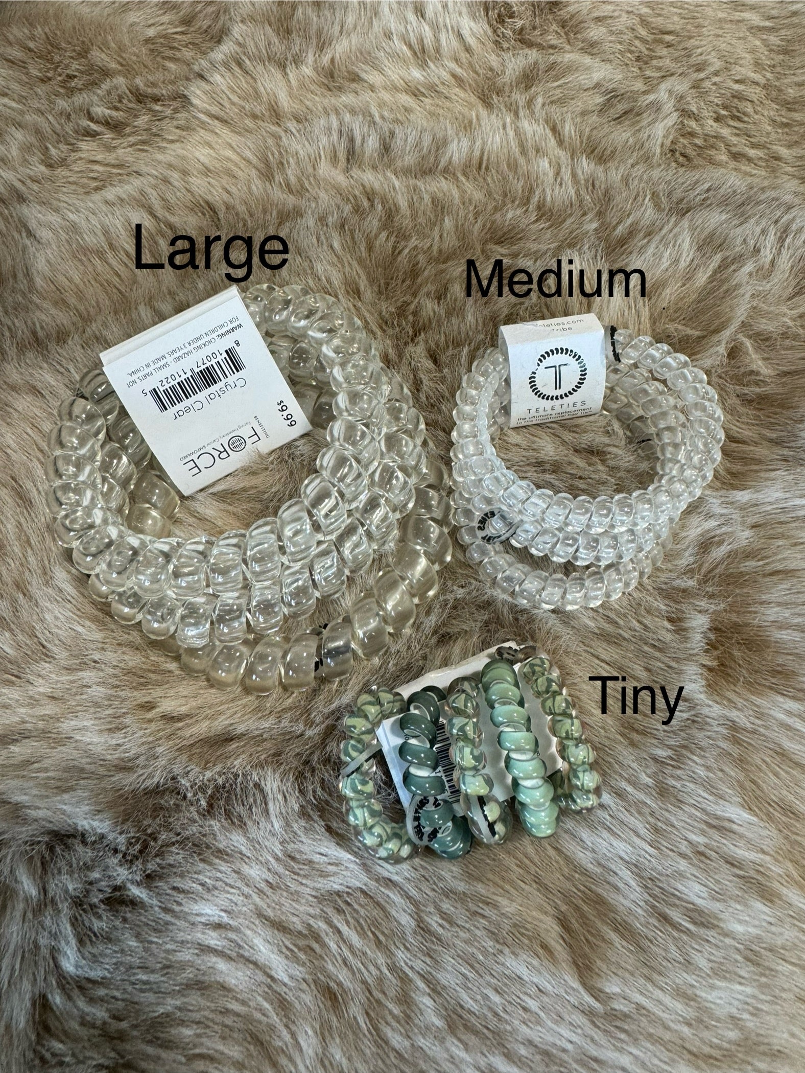 Teleties Hair Spirals-Final Sale-Hair Accessories-teleties-The Silo Boutique, Women's Fashion Boutique Located in Warren and Grand Forks North Dakota