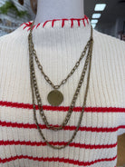 Panache Multi Strand Necklace-Necklaces-panache-The Silo Boutique, Women's Fashion Boutique Located in Warren and Grand Forks North Dakota