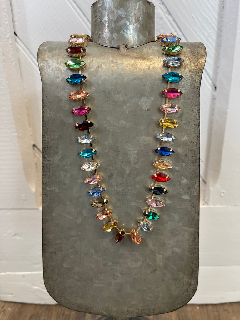 The Gem Necklace-Necklaces-Dallas Market-The Silo Boutique, Women's Fashion Boutique Located in Warren and Grand Forks North Dakota