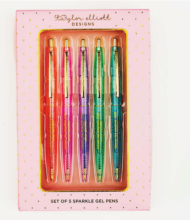 Sparkle Gel Pen Set-pens-fair-The Silo Boutique, Women's Fashion Boutique Located in Warren and Grand Forks North Dakota