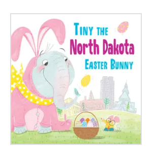 Tiny the North Dakota Easter Bunny-Books-fair-The Silo Boutique, Women's Fashion Boutique Located in Warren and Grand Forks North Dakota