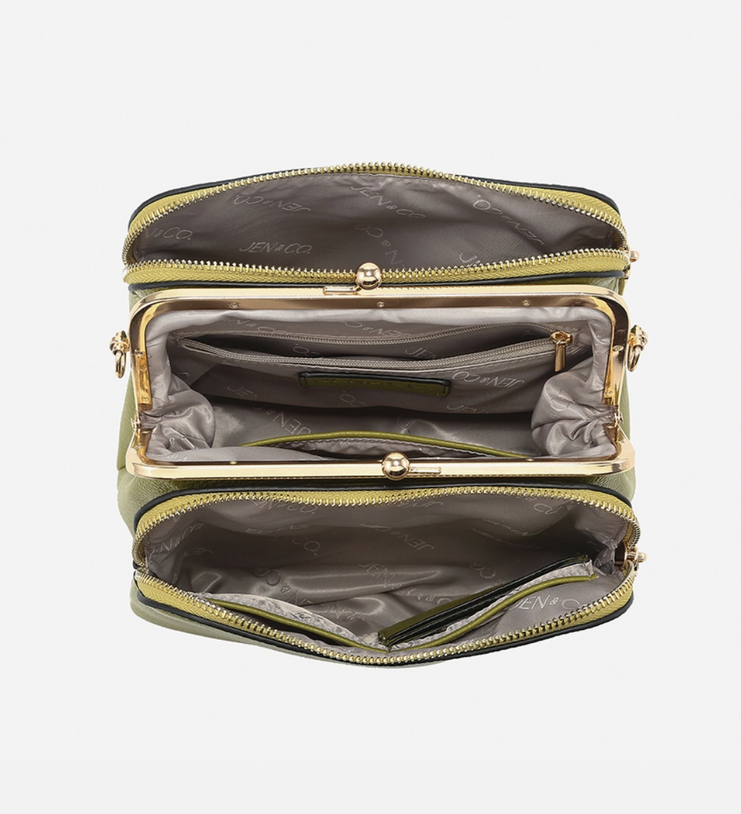 Jen and Co Kiva Purse-Brown-Purses-Jen and Co-The Silo Boutique, Women's Fashion Boutique Located in Warren and Grand Forks North Dakota