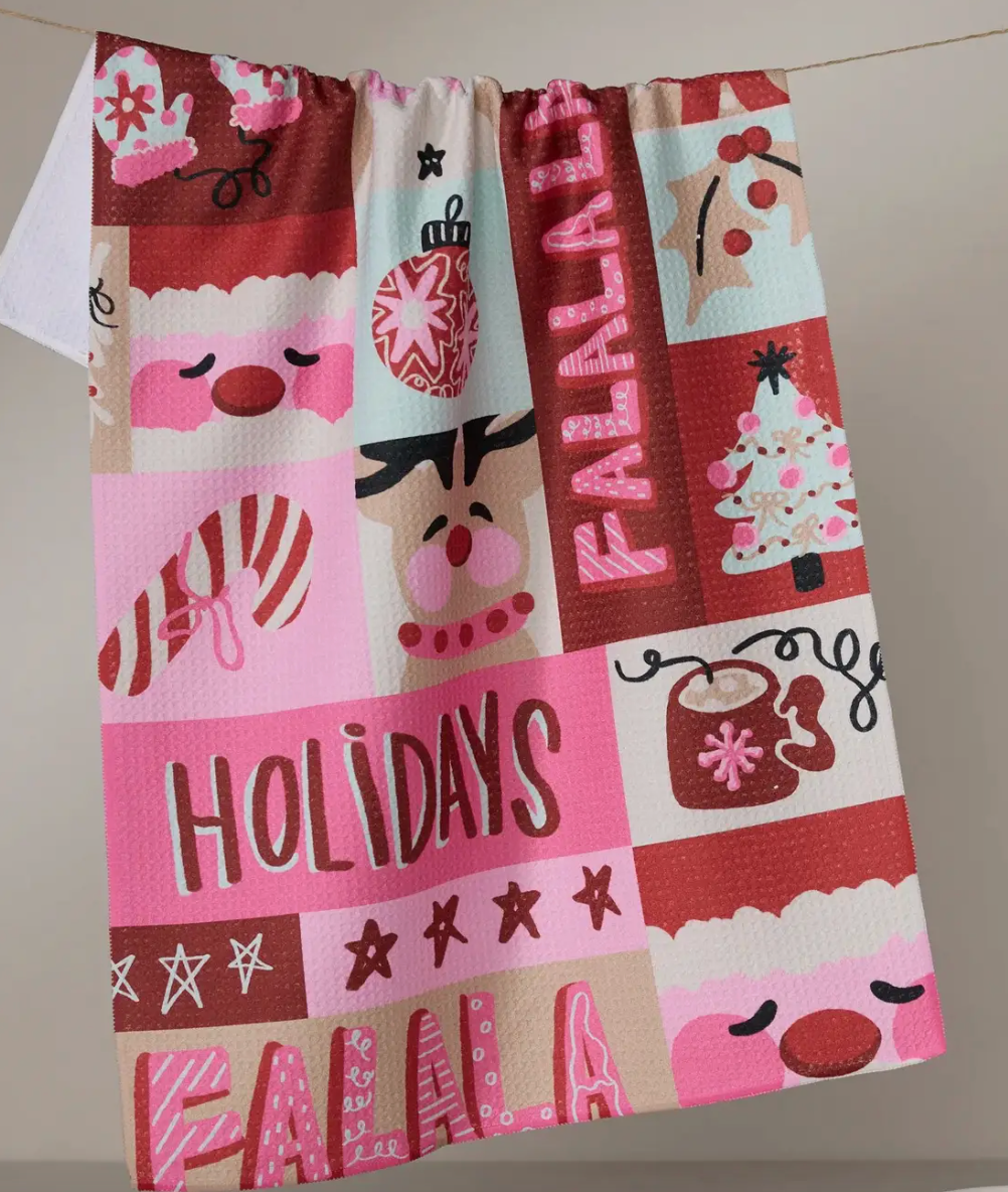 Geometry Tea Towel-dish cloth-geometry-The Silo Boutique, Women's Fashion Boutique Located in Warren and Grand Forks North Dakota