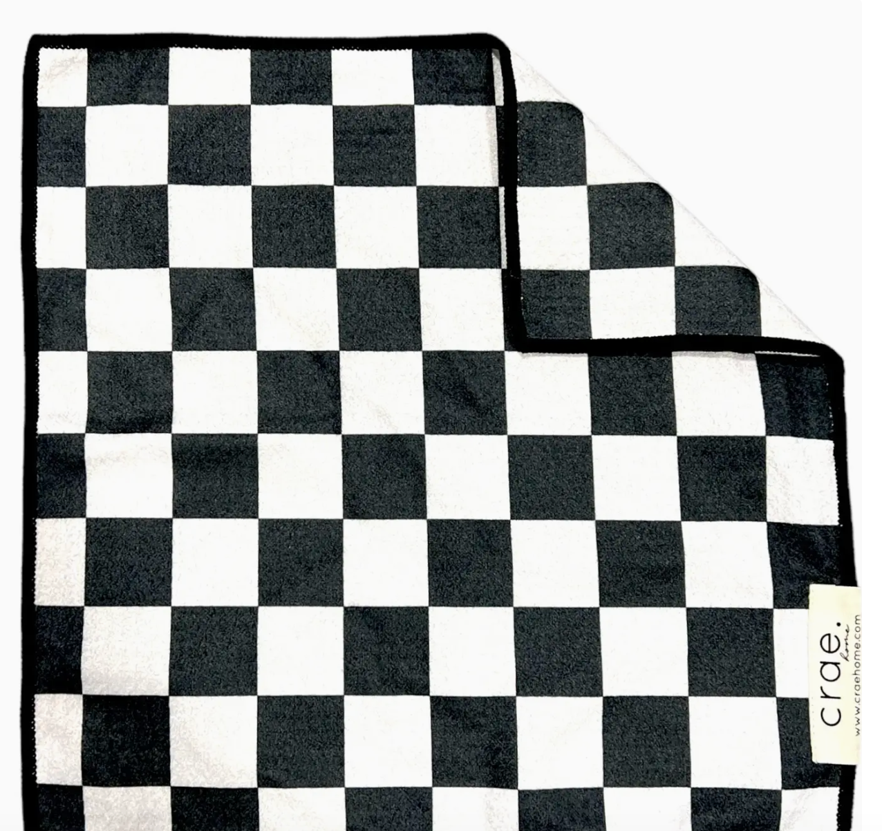Crae Checkmate Washcloth-Tea Towels-crae-The Silo Boutique, Women's Fashion Boutique Located in Warren and Grand Forks North Dakota