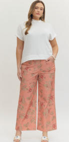 Becca Basic Mock Short Sleeve Top-Short Sleeve Tops-entro-The Silo Boutique, Women's Fashion Boutique Located in Warren and Grand Forks North Dakota