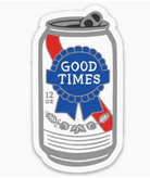 Pbr Good Times Beer Sticker-fair-The Silo Boutique, Women's Fashion Boutique Located in Warren and Grand Forks North Dakota