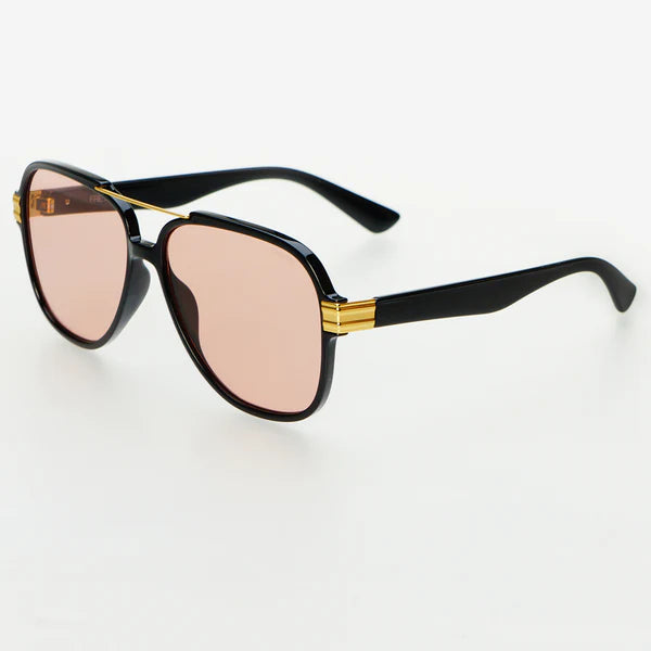 Freyrs Spencer Black Pink Sunglasses-Sunglasses-freyers-The Silo Boutique, Women's Fashion Boutique Located in Warren and Grand Forks North Dakota