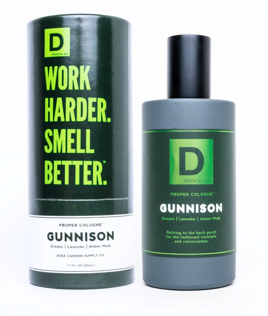 Proper Cologne Gunnison by Duke Cannon-Cologne-duke cannon-The Silo Boutique, Women's Fashion Boutique Located in Warren and Grand Forks North Dakota