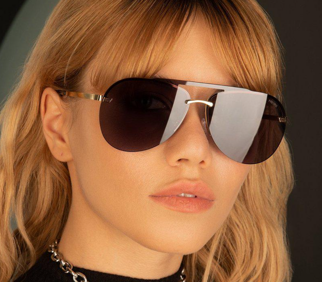 Freyrs Gold Black Rio Sunglasses-Sunglasses-freyers-The Silo Boutique, Women's Fashion Boutique Located in Warren and Grand Forks North Dakota