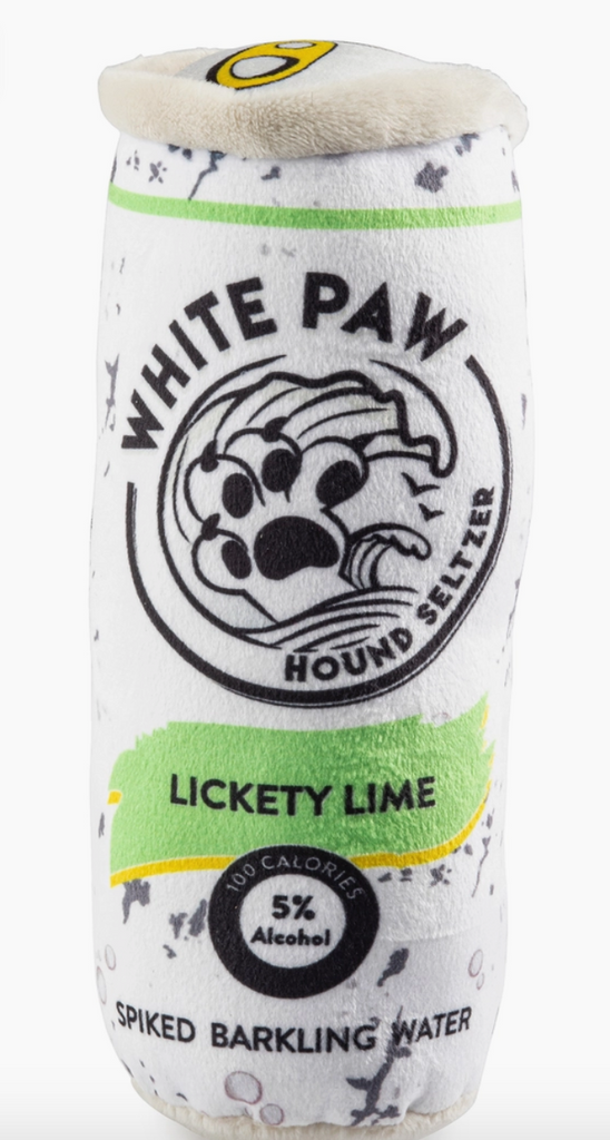 White Paw Lickety Lime Dog Toy-Dog Toys-haute diggity-The Silo Boutique, Women's Fashion Boutique Located in Warren and Grand Forks North Dakota