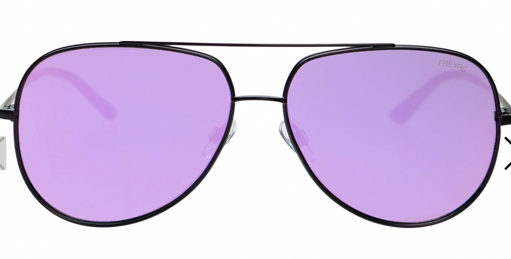 Freyrs Max Black Purple sunglasses-Sunglasses-freyers-The Silo Boutique, Women's Fashion Boutique Located in Warren and Grand Forks North Dakota