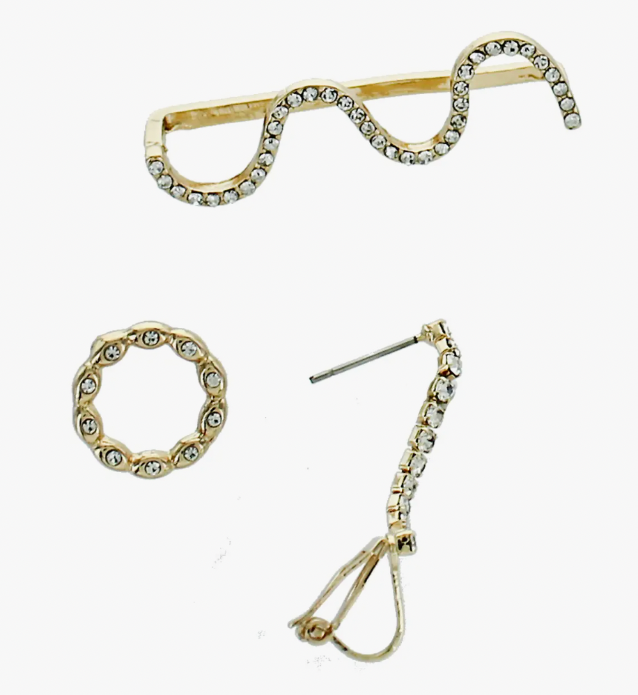 Pannee Pave Set-Final Sale-earrings-pannee-The Silo Boutique, Women's Fashion Boutique Located in Warren and Grand Forks North Dakota