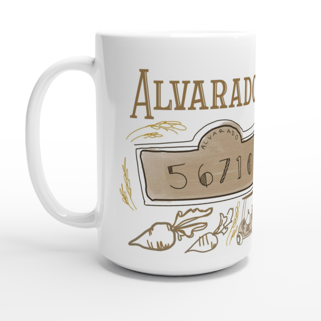 Alvarado Coffee Mug-Coffee Mugs-ivory and sage-The Silo Boutique, Women's Fashion Boutique Located in Warren and Grand Forks North Dakota
