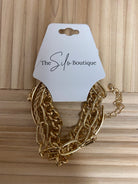 Pretty Gold Bracelets Set-Bracelets-pretty persuasions-The Silo Boutique, Women's Fashion Boutique Located in Warren and Grand Forks North Dakota