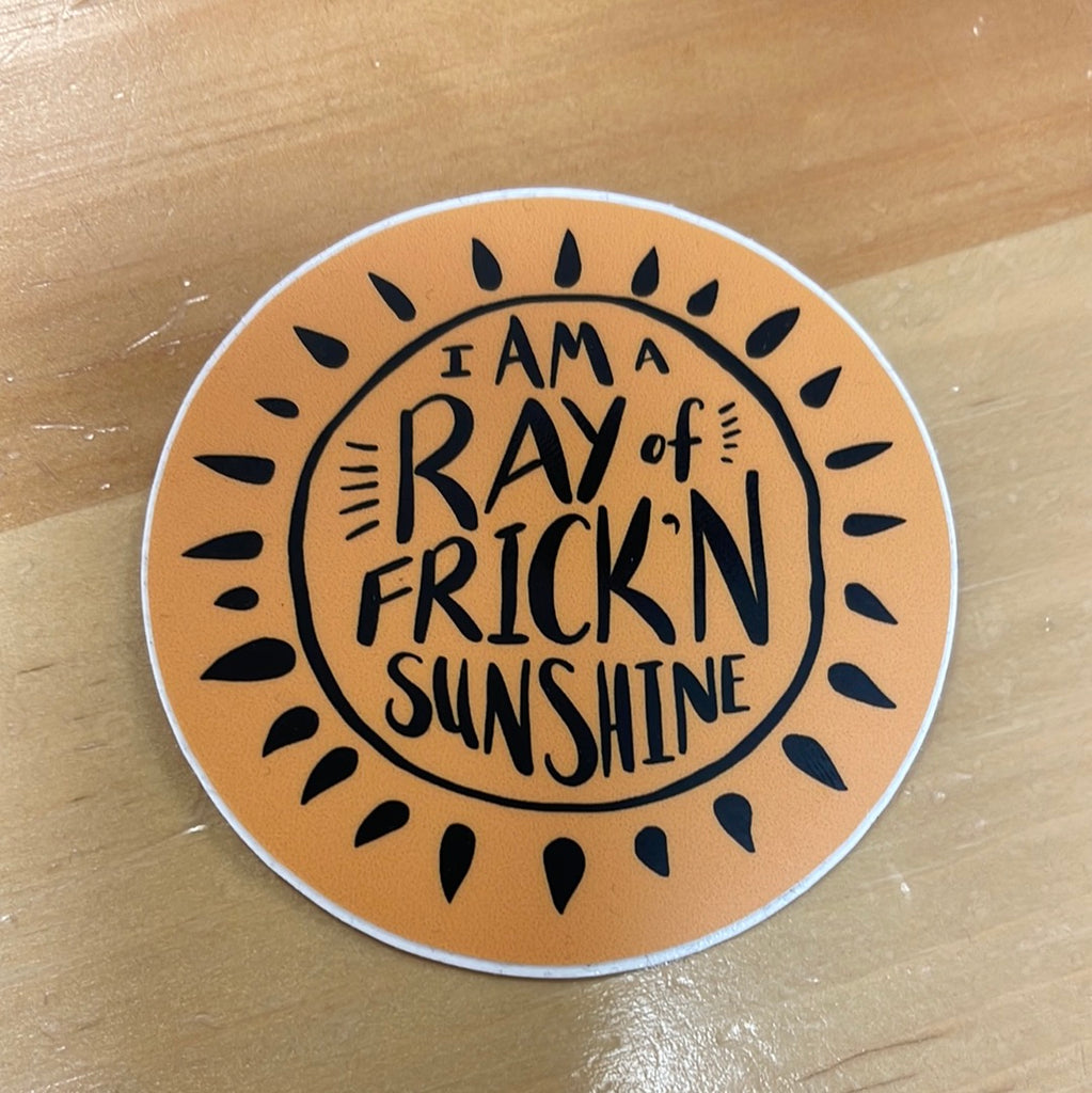Im A Ray Sticker-Stickers-nice enough-The Silo Boutique, Women's Fashion Boutique Located in Warren and Grand Forks North Dakota